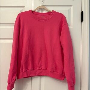 Hollister Vibrant Pink Crew Neck Sweater